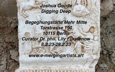 Joshua Goode. Digging Deep. Window Project. 8.2.23-28.2.23