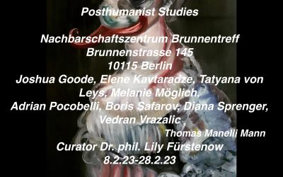 Posthumanist Studies. 8.2.23-28.2.23